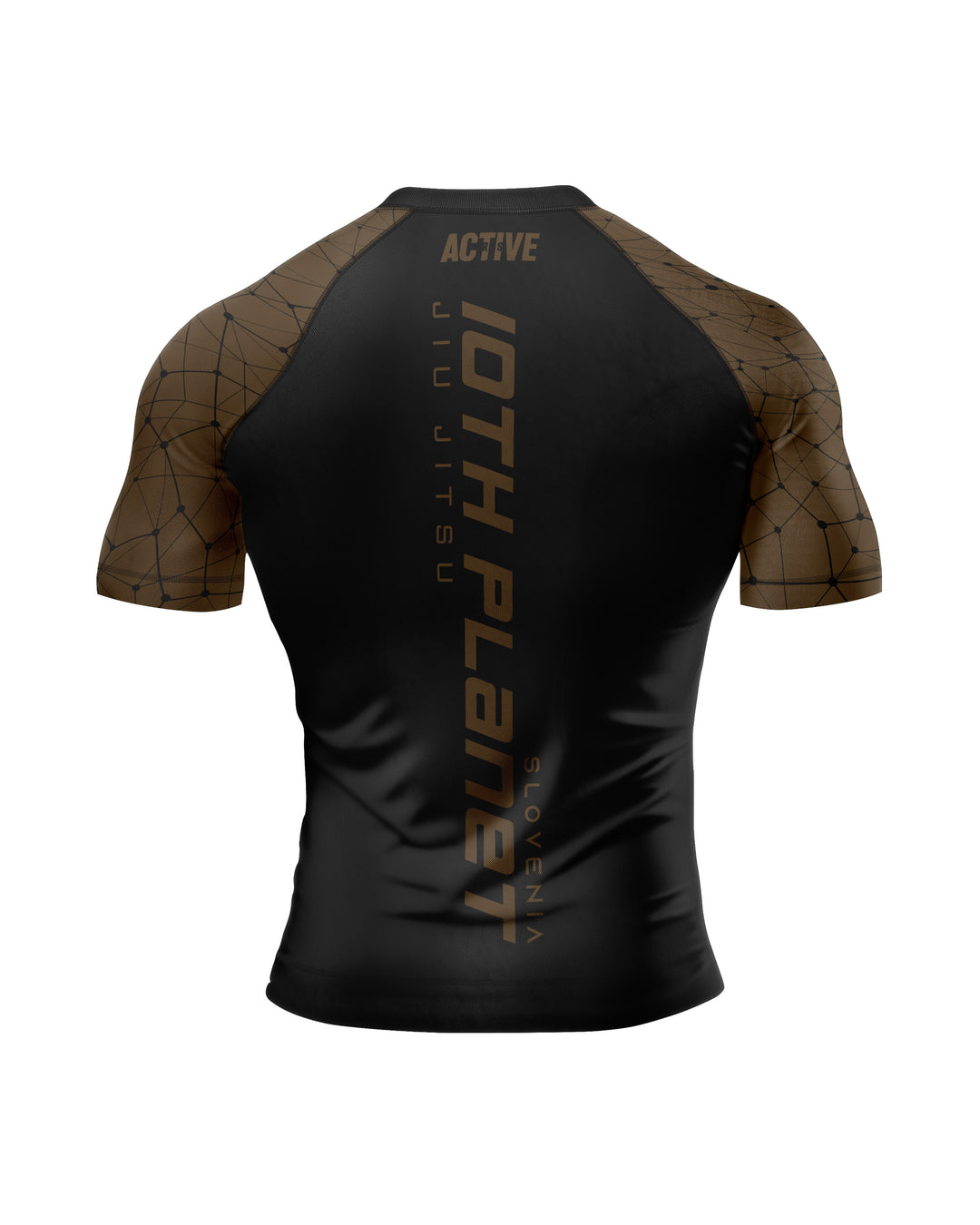Ranked Rashguard - kratki rokavi 10thPlanet - Brown Belt M/Ž