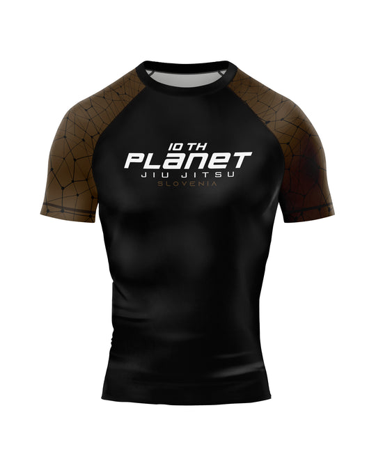 Ranked Rashguard - kratki rokavi 10thPlanet - Brown Belt M/Ž
