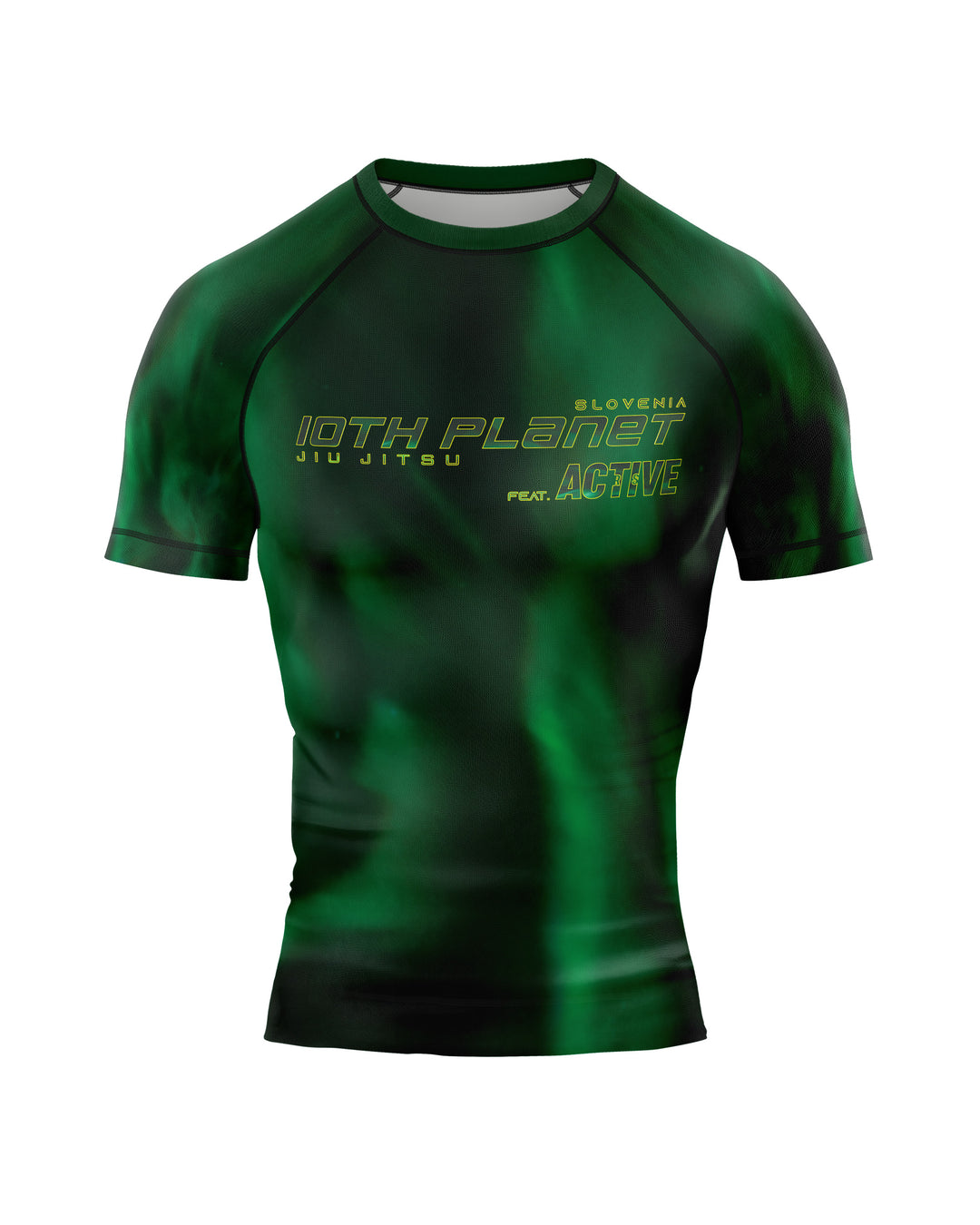 Rashguard - kratki rokavi 10thPlanet - Northern Lights M/Ž