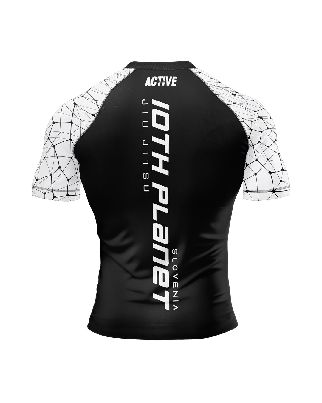 Ranked Rashguard - kratki rokavi 10thPlanet - White Belt M/Ž