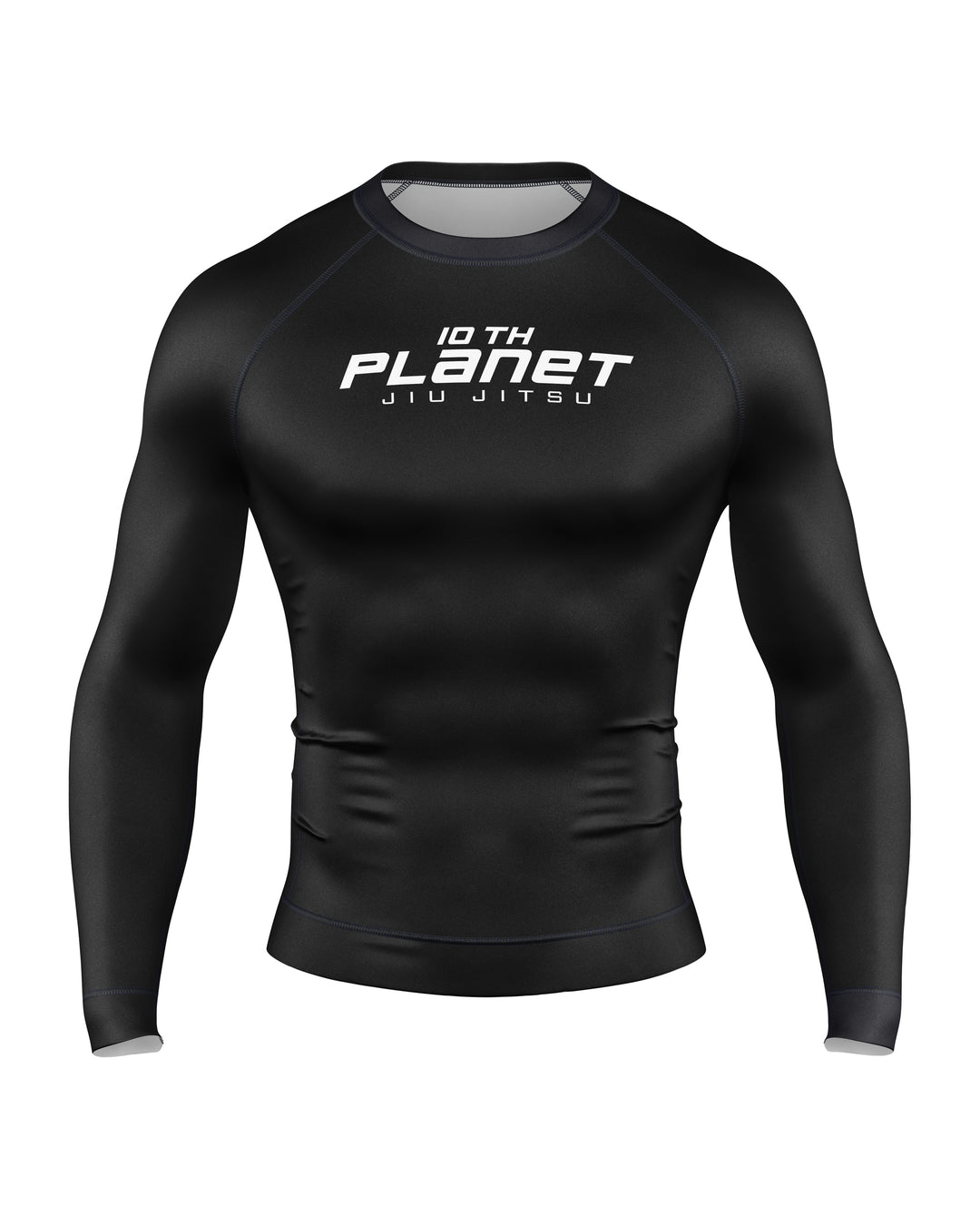 Rashguard 10thPlanet Classic AllBlack M/Ž