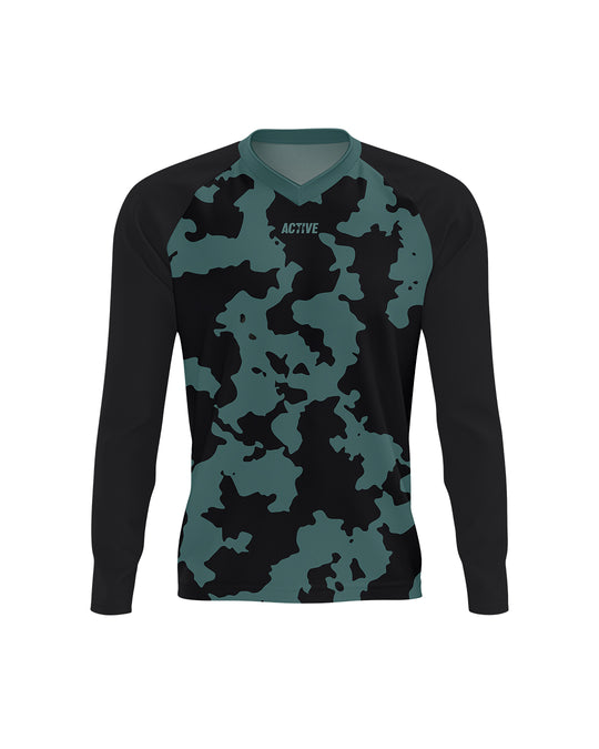 MTB dres Green Camo (UNISEX)