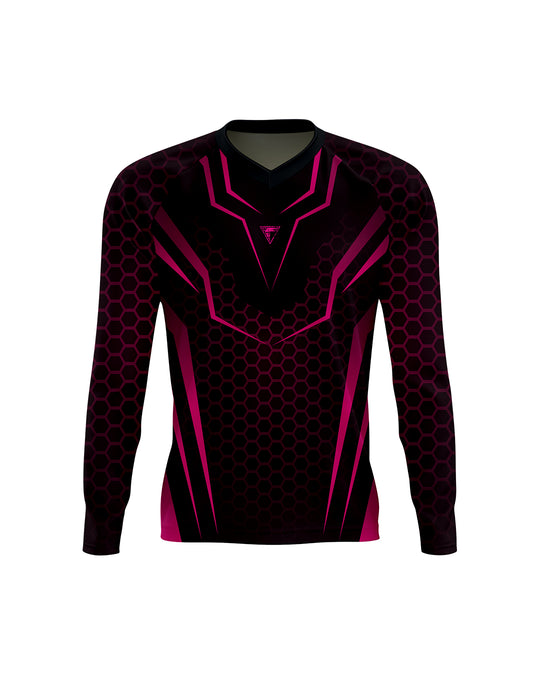 MTB dres Pink Race (UNISEX)