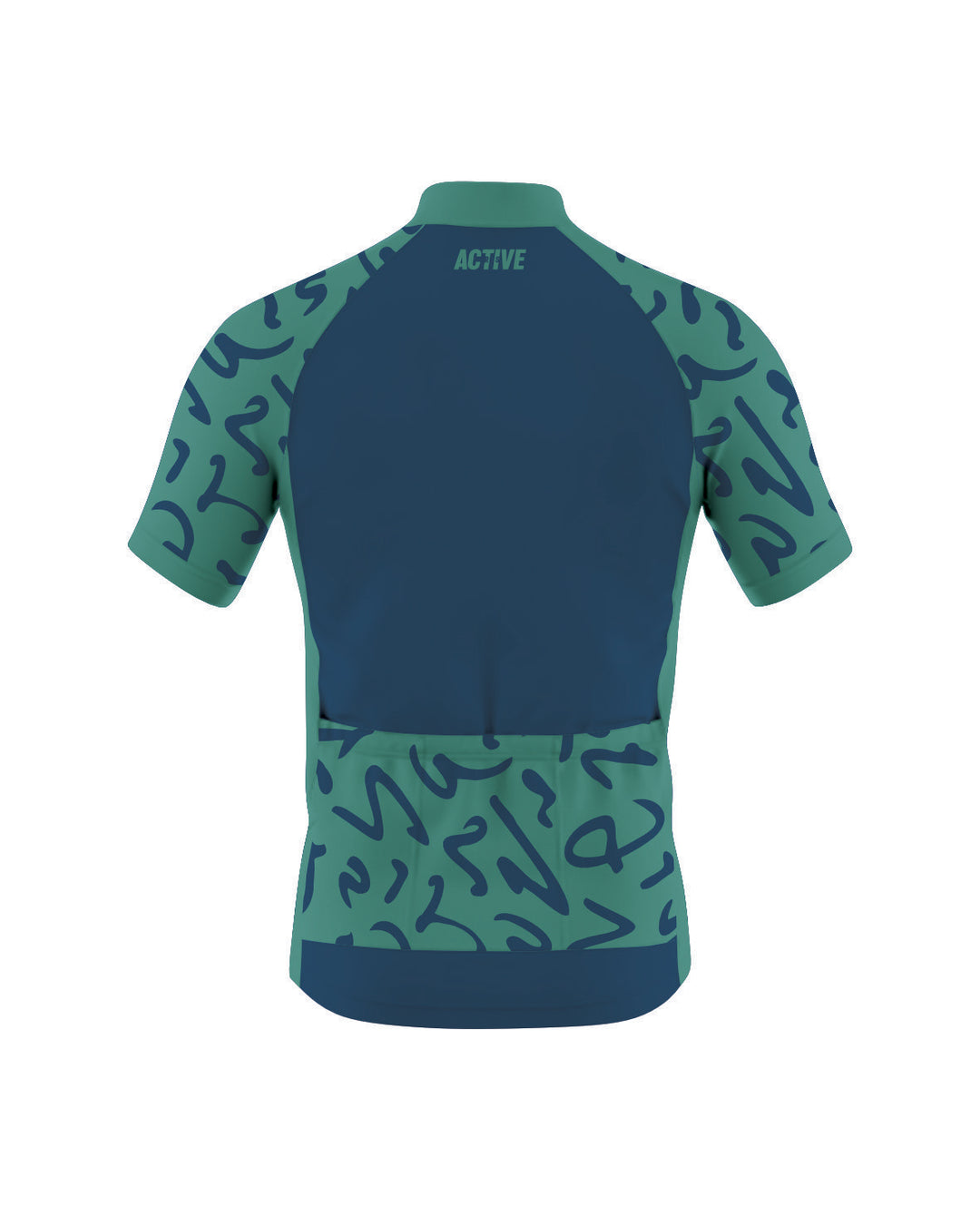 Moška kolesarska majica Green Lines - napredni model
