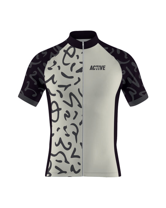 Moška kolesarska majica Grey Lines - napredni model