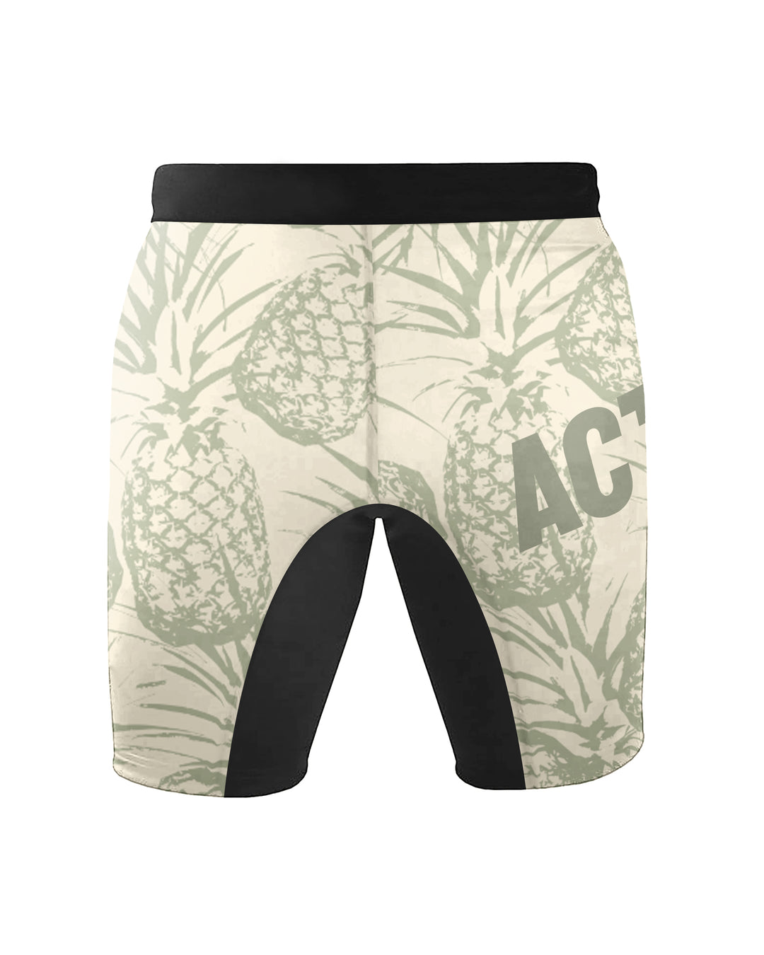 Kompresijske MMA hlačke - Pineapple