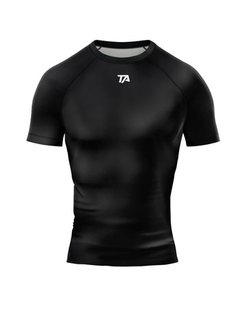 Rashguard Tris Active TA - All Black M/Ž
