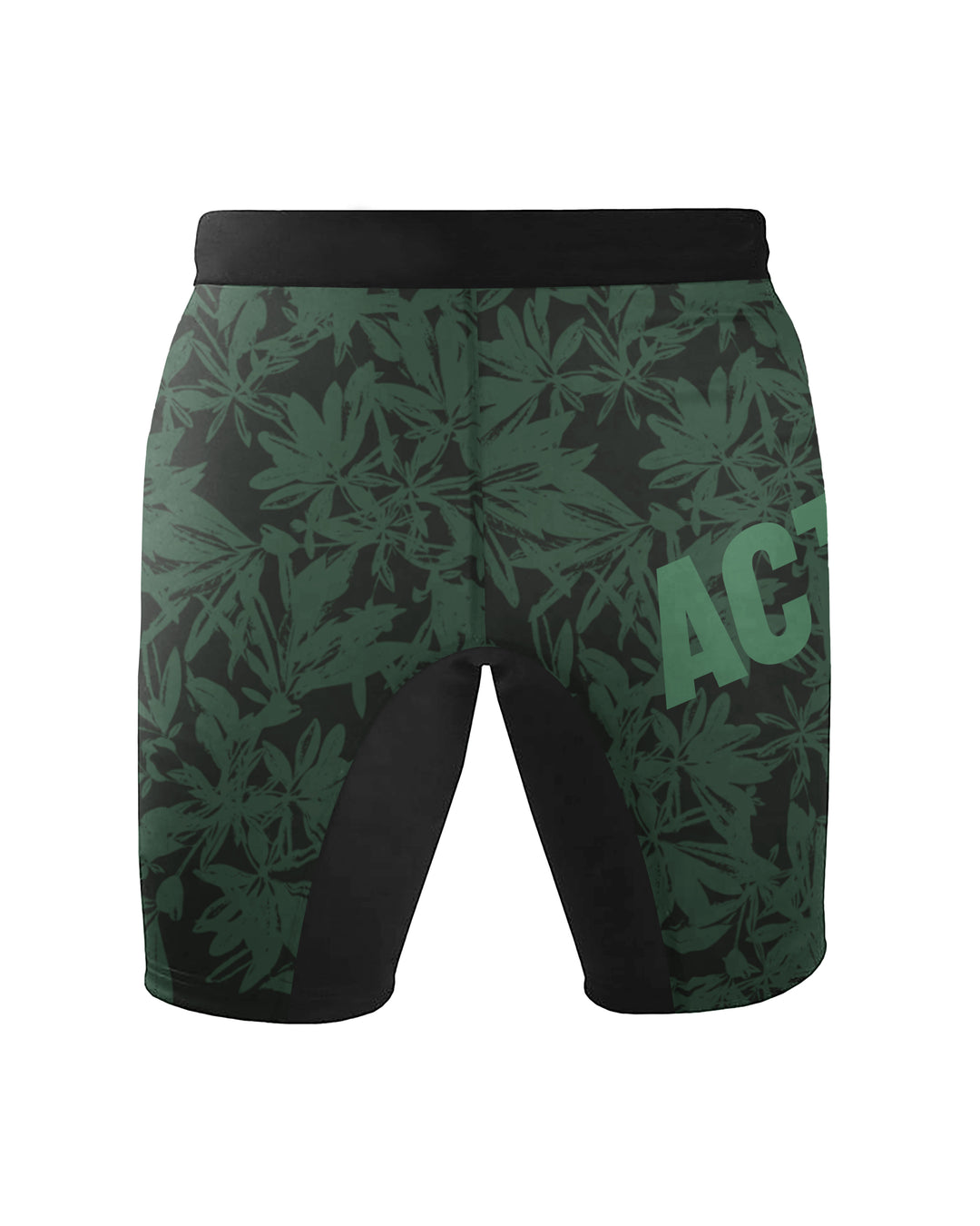 Kompresijske MMA hlačke - Green Rage