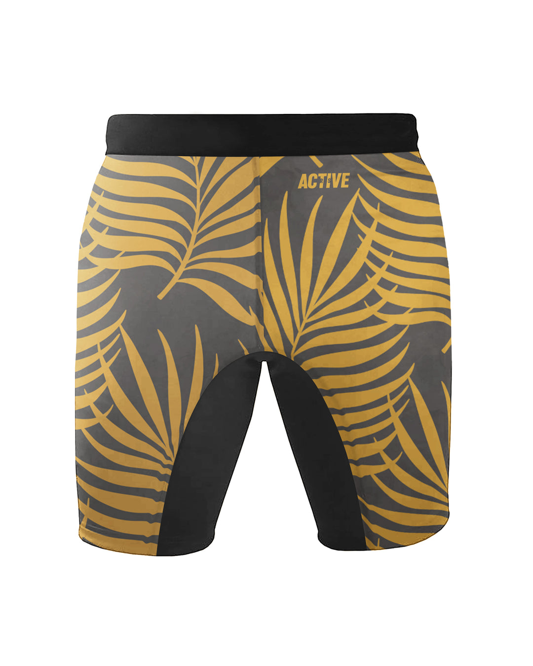 Kompresijske MMA hlačke - Jungle Leaves
