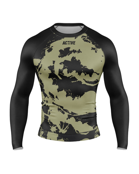 Rashguard FightMap (Crema)