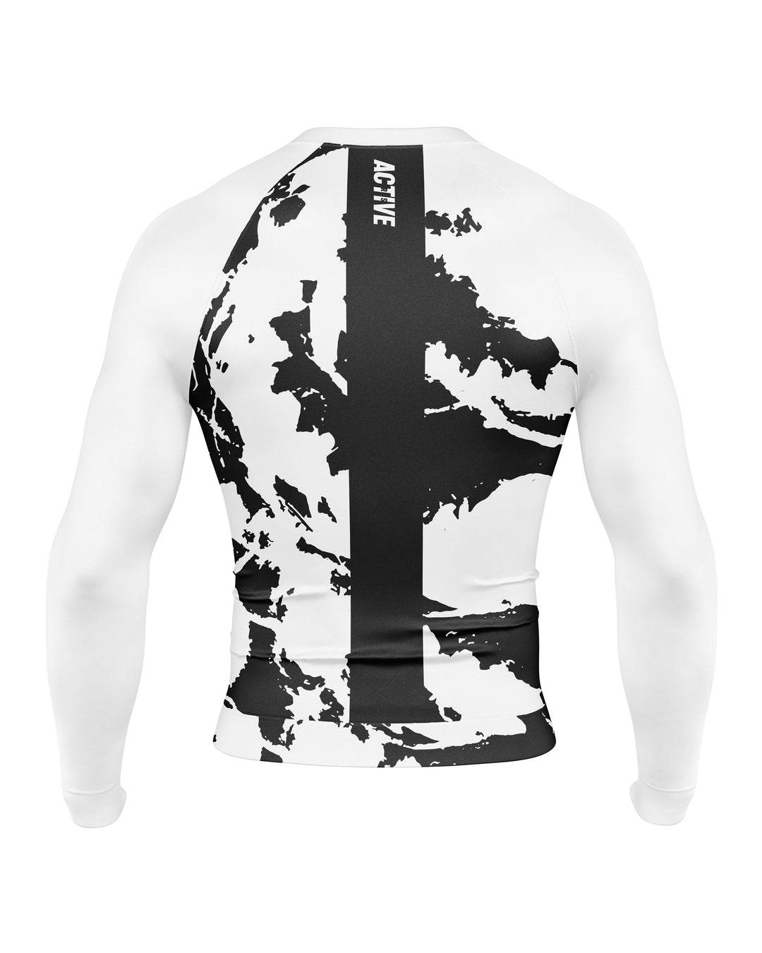 Rashguard FightMap (All White)