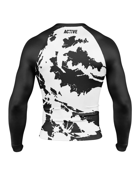 Rashguard FightMap (White)