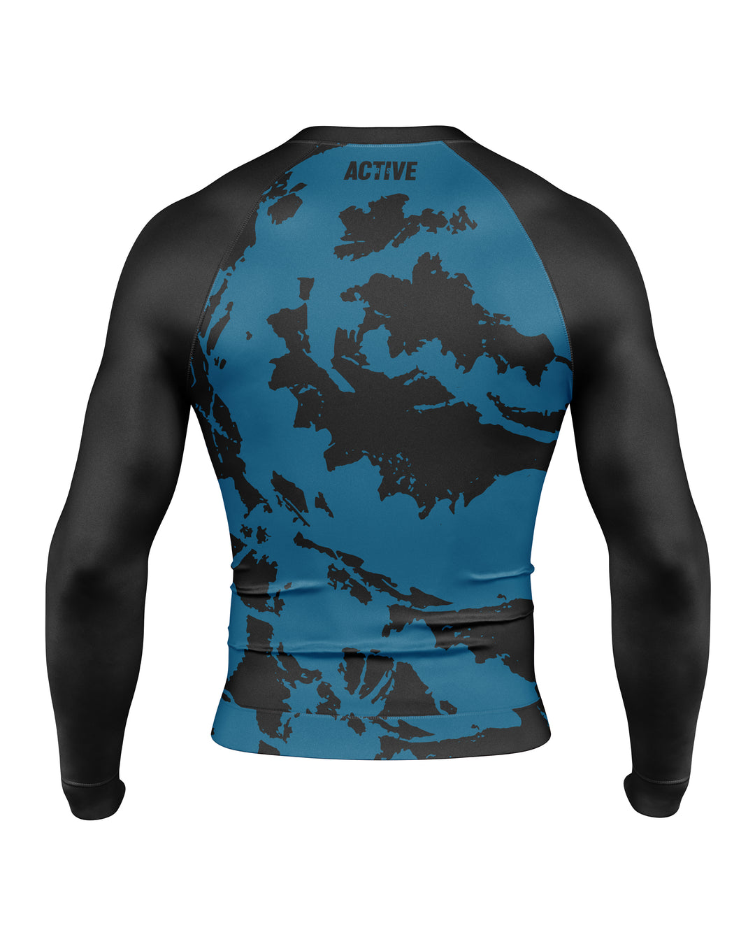 Rashguard FightMap (Blue)