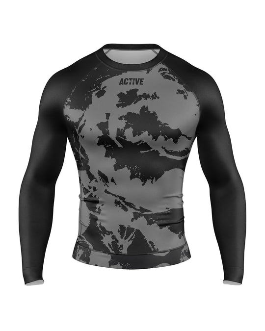 Rashguard FightMap (Grey)