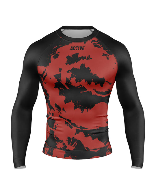 Rashguard FightMap (Red)