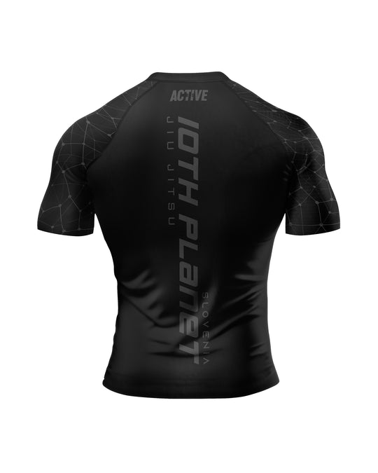 Ranked Rashguard - kratki rokavi 10thPlanet - Black Belt M/Ž