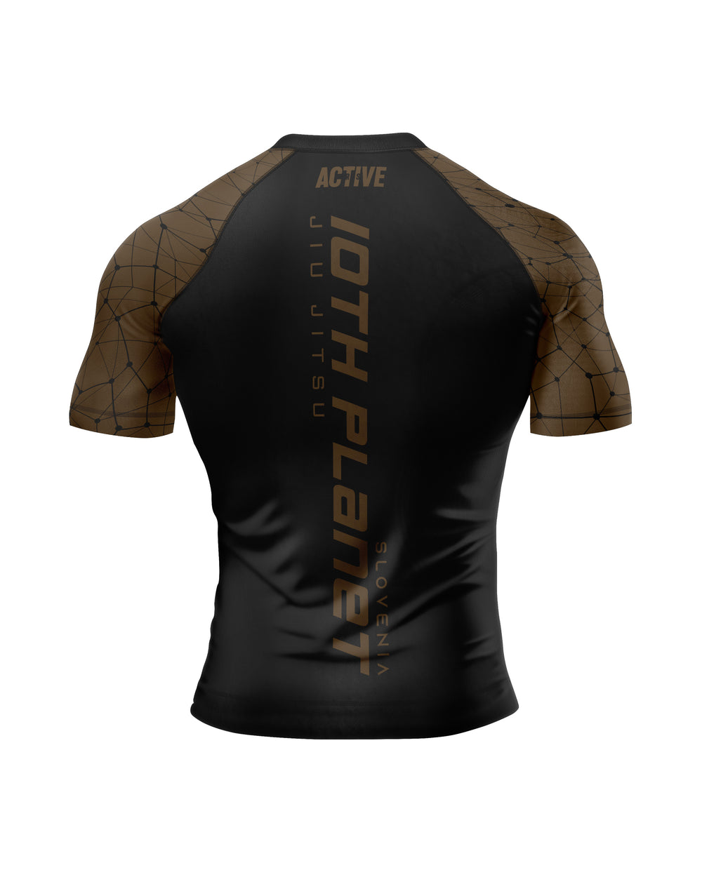 Ranked Rashguard - kratki rokavi 10thPlanet - Brown Belt M/Ž