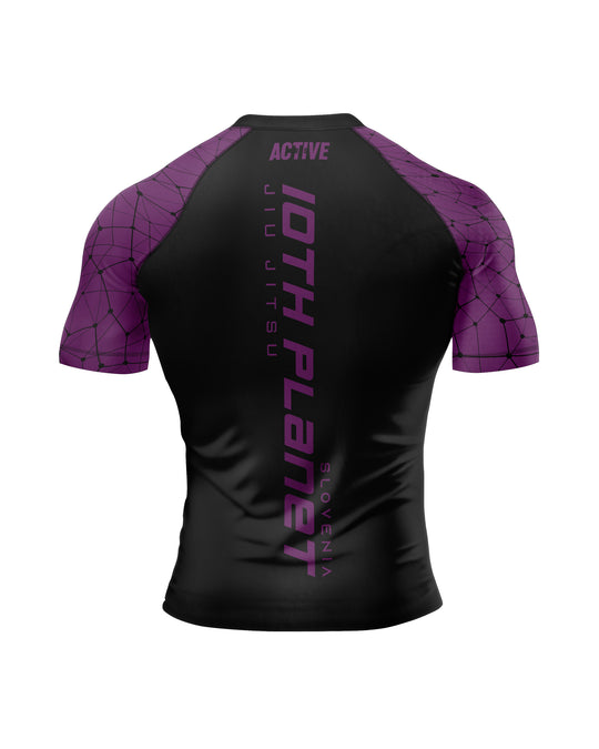 Ranked Rashguard - kratki rokavi 10thPlanet - Purple Belt M/Ž