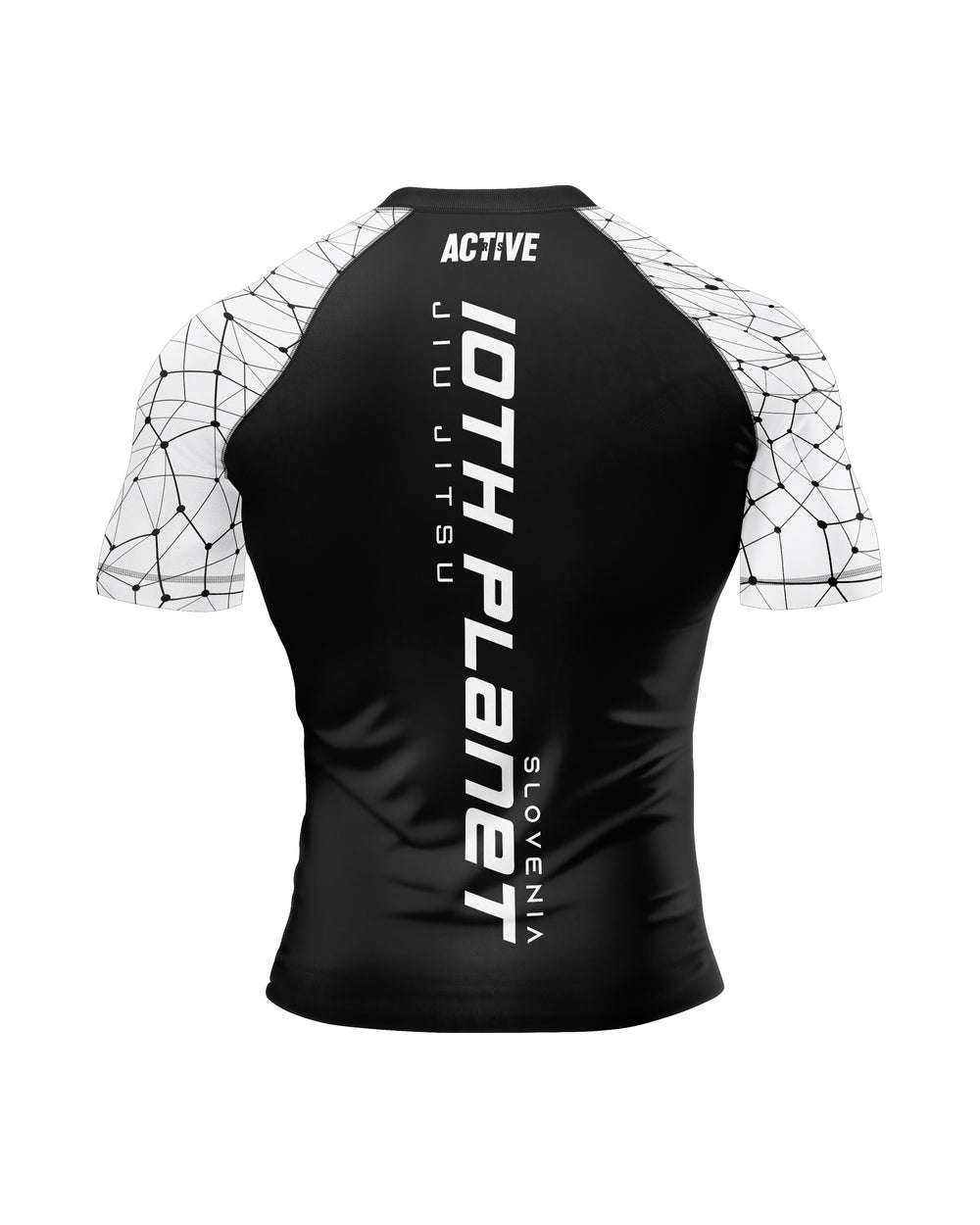 Ranked Rashguard - kratki rokavi 10thPlanet - White Belt M/Ž