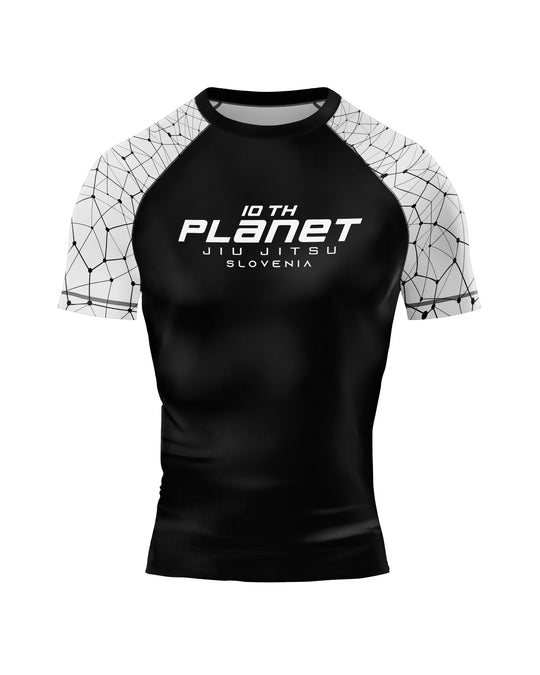 Ranked Rashguard - kratki rokavi 10thPlanet - White Belt M/Ž
