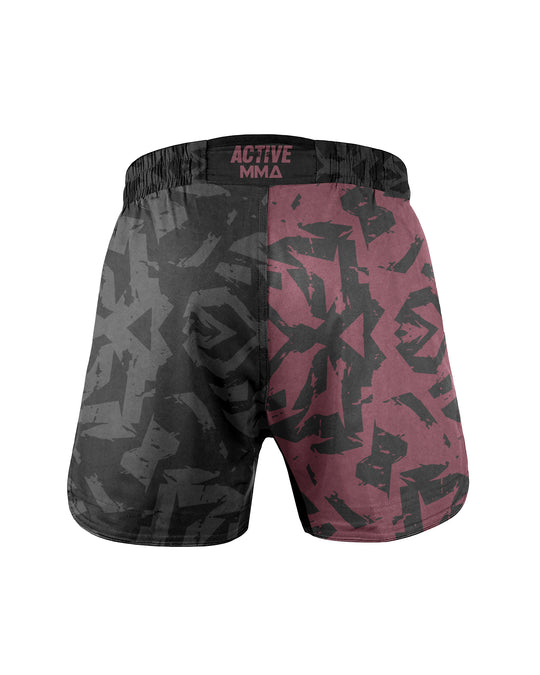 MMA Hlačke Active Urbanite - Black & Red M/Ž