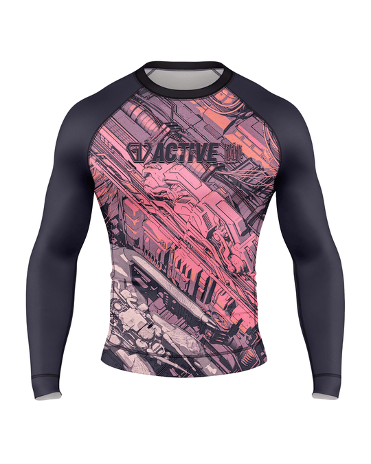 Limited Rashguard by BrINK x Gufe - Long Sleeves - Cyberflow M/Ž