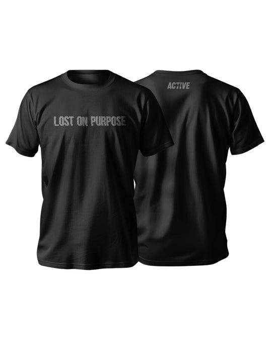 Riding T-Shirt Lost on Purpose (unisex)