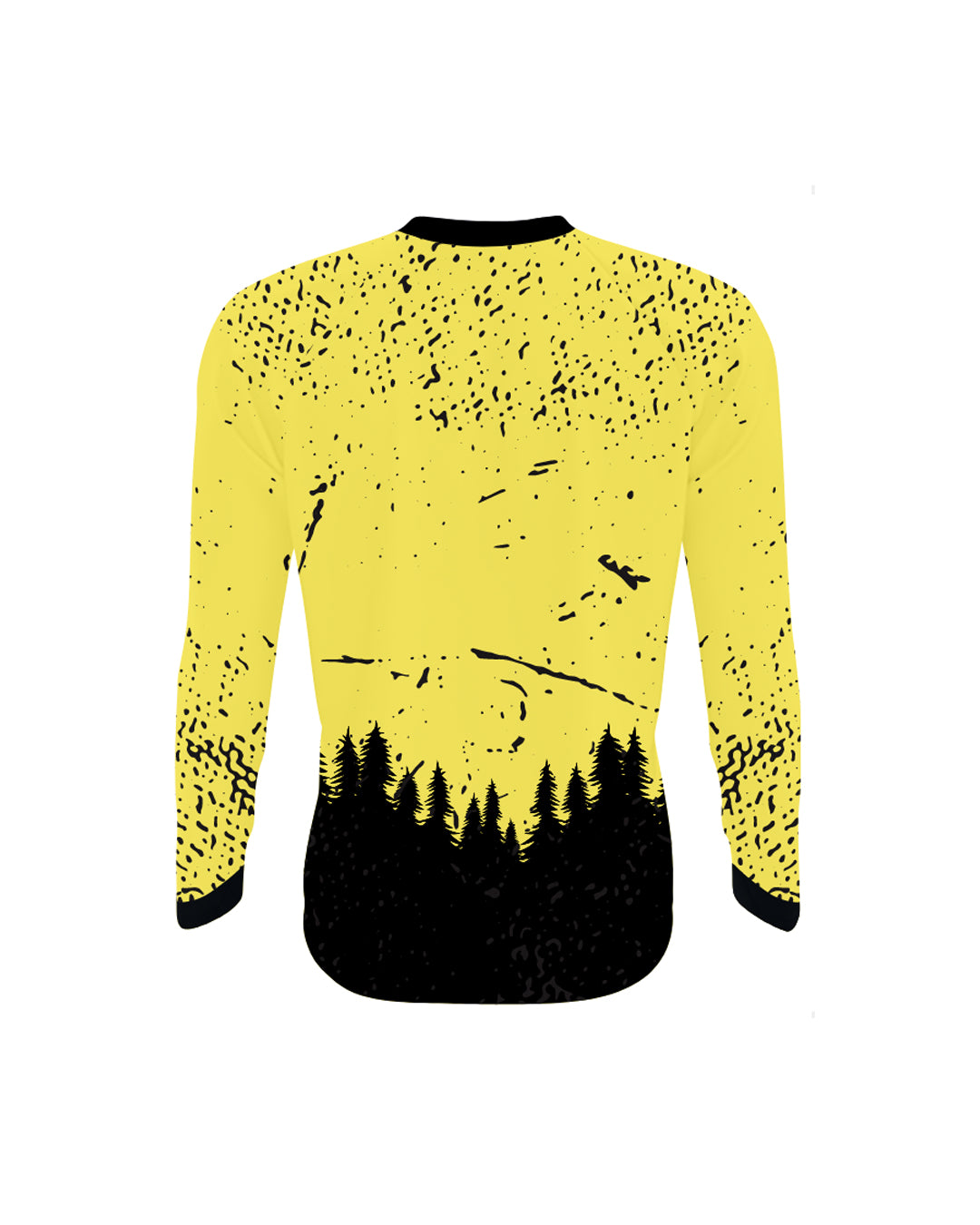 MTB jersey Yellow Forest (UNISEX)