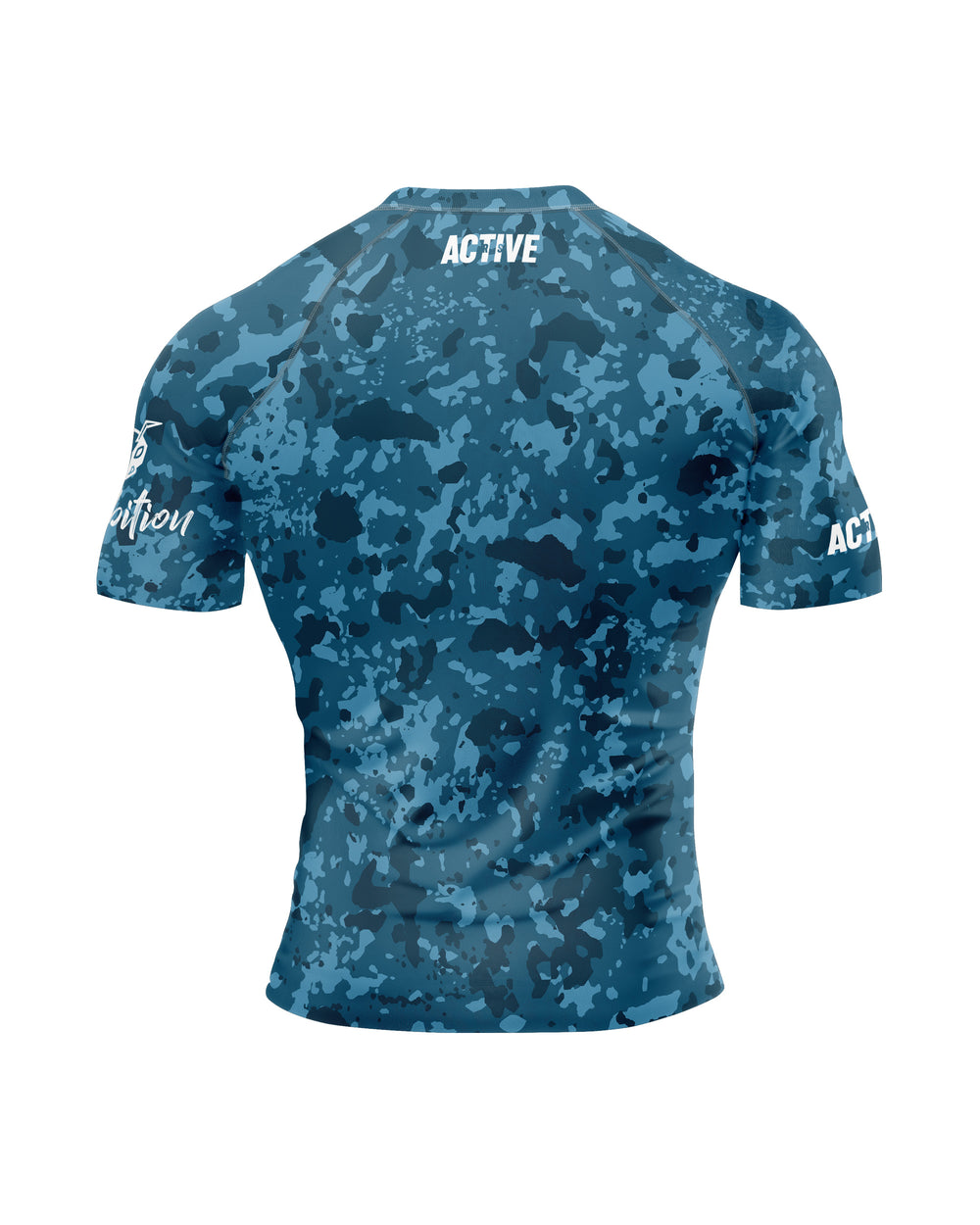 Rashguard - kratki rokavi Antbition - Navy Comba(n)t M/Ž