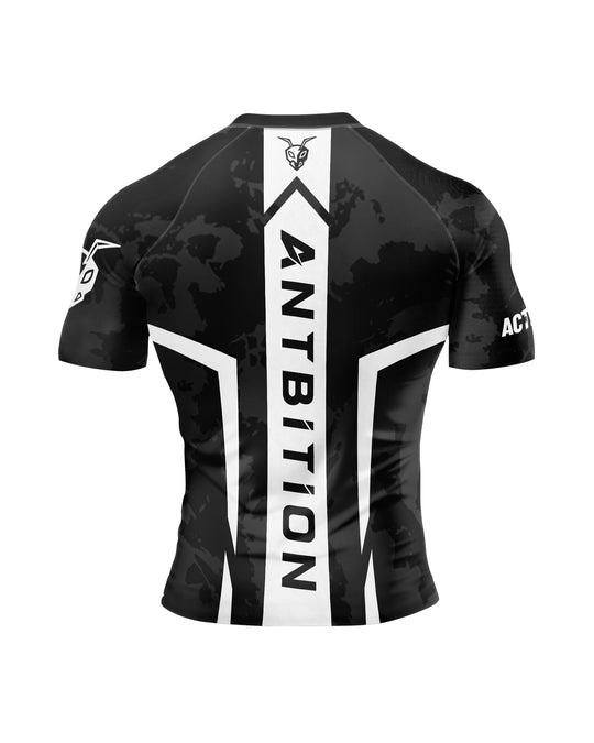 Rashguard - kratki rokavi Antbition - OG (Black) M/Ž