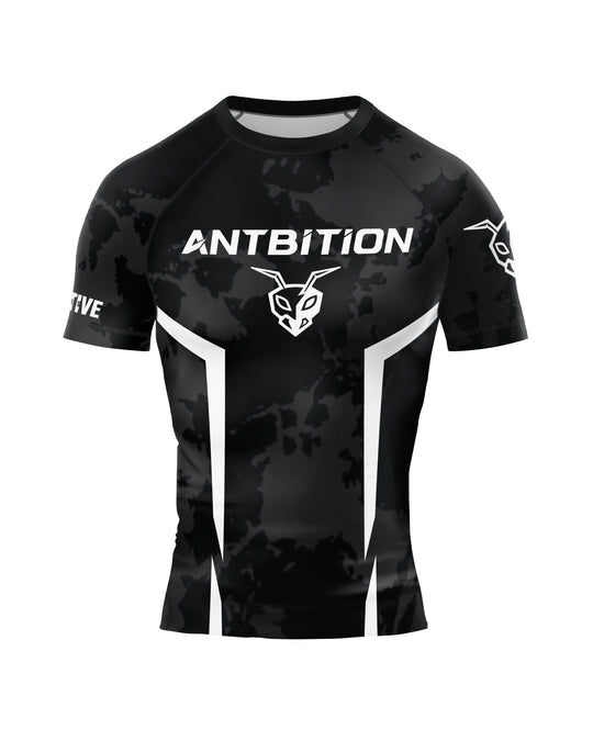 Rashguard - kratki rokavi Antbition - OG (Black) M/Ž