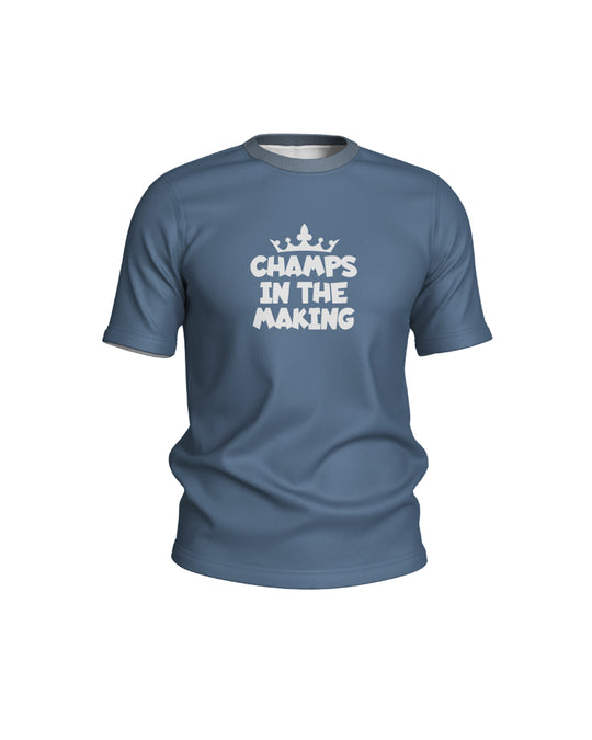 Children's sports shirt Champs - blue (unisex)