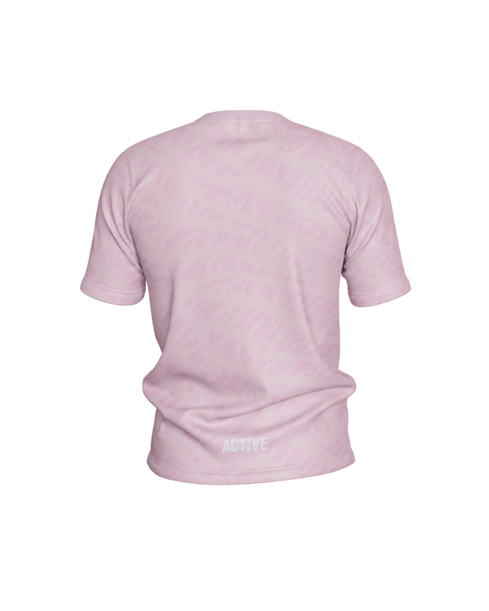 Children's sports shirt Play hard, dream big - pink (unisex)