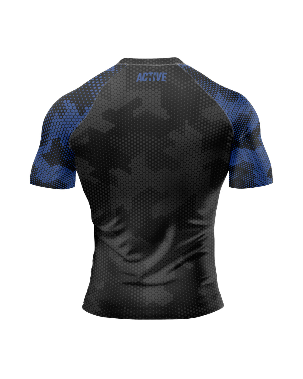 Ranked Rashguard - kratki rokavi Antbition - Blue Belt M/Ž