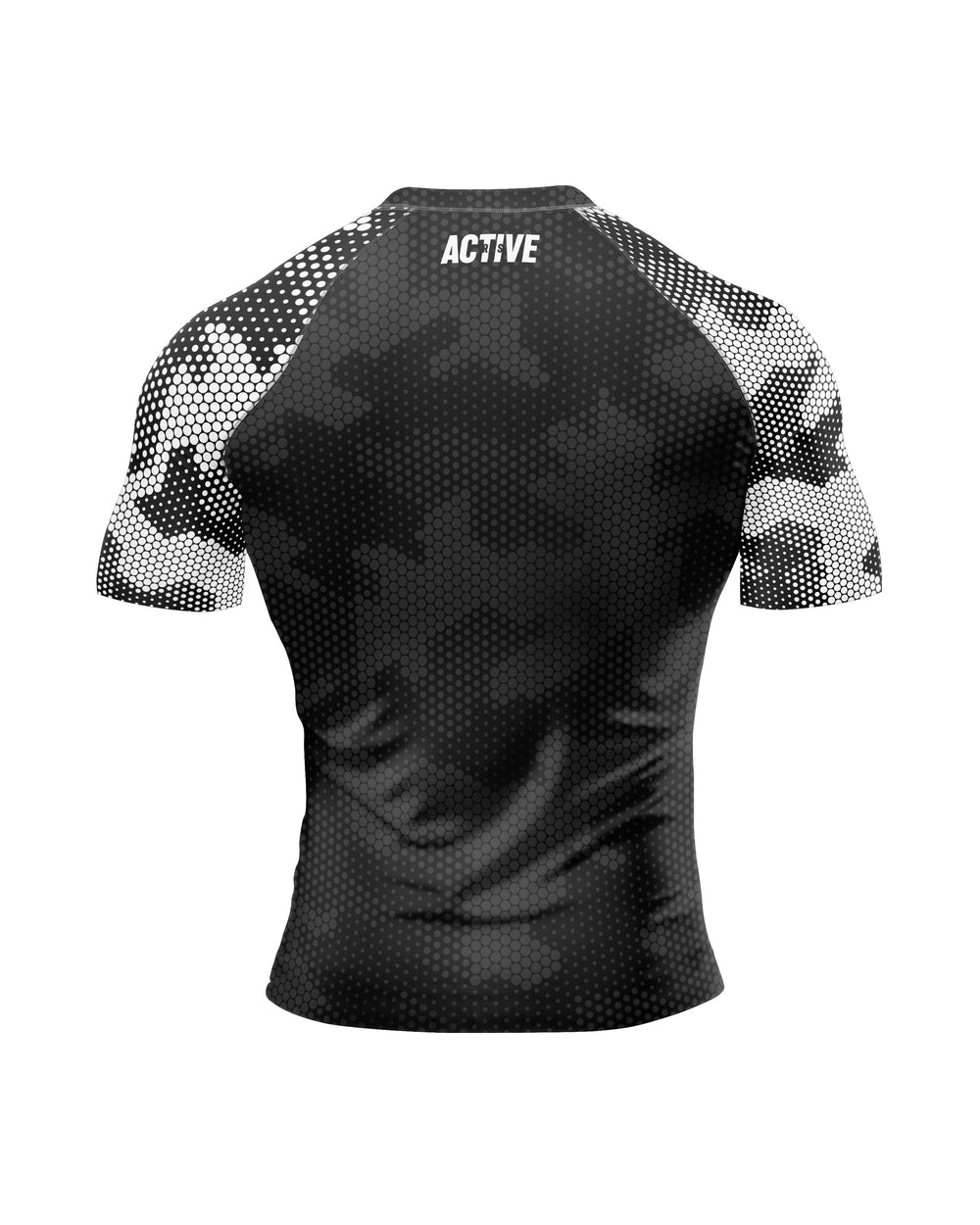 Ranked Rashguard - kratki rokavi Antbition - White Belt M/Ž