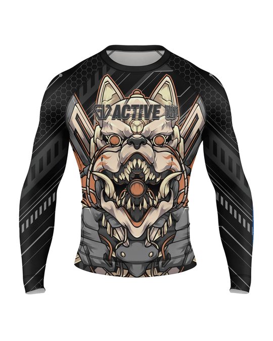 Limited Rashguard by BrINK x Gufe - Long Sleeves - Warhound M/Ž