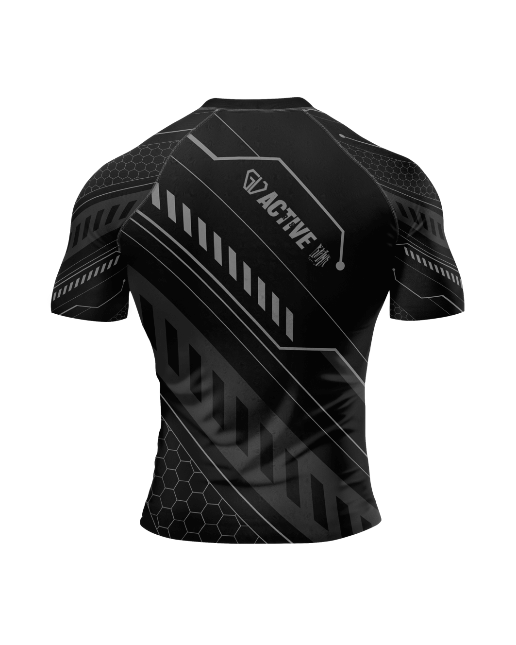 Limited Rashguard by BrINK x Gufe - Short Sleeves - Warhound M/Ž