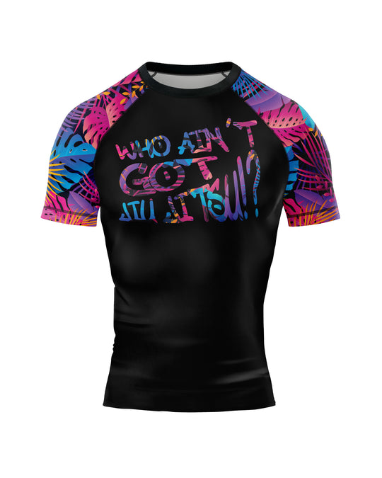 Rashguard - kratki rokavi 10thPlanet - The Last Dance / Who ain't got Jiu Jitsu!? M/Ž