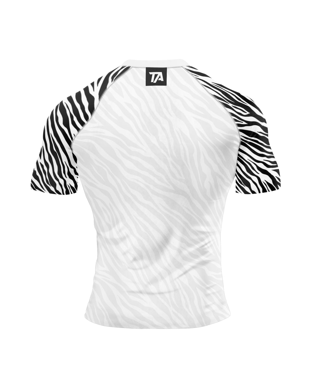 Rashguard - kratki rokavi Antbition - Zebra M/Ž
