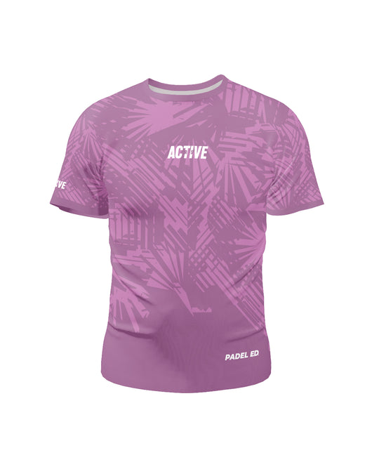 Funkcijska Padel Tenis majica Shade - Pink M/Ž