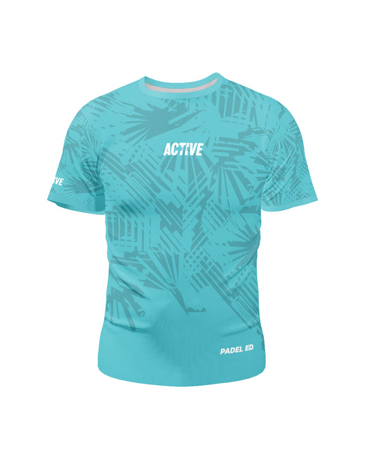 Functional Padel Tennis shirt Shade - Turquoise M/F