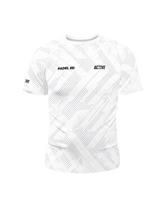 Functional Padel Tennis shirt 2Shades - White M/F