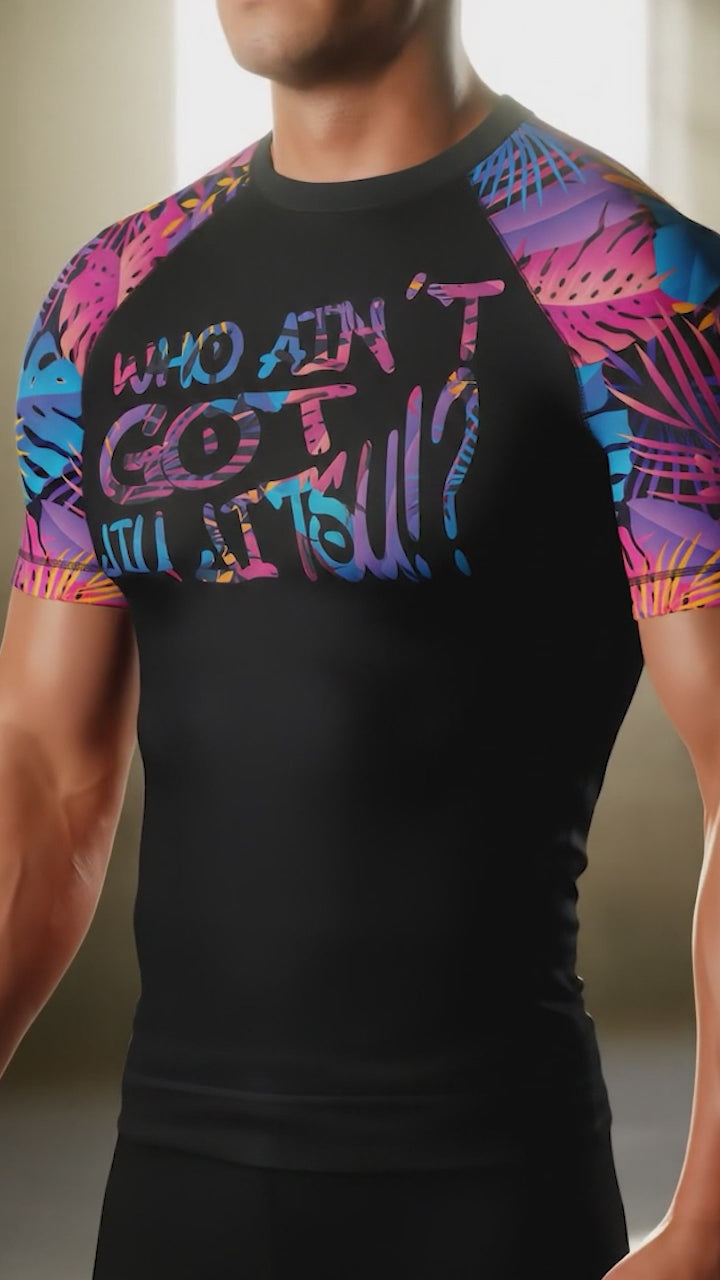 Rashguard - kratki rokavi 10thPlanet - The Last Dance / Who ain't got Jiu Jitsu!? M/Ž
