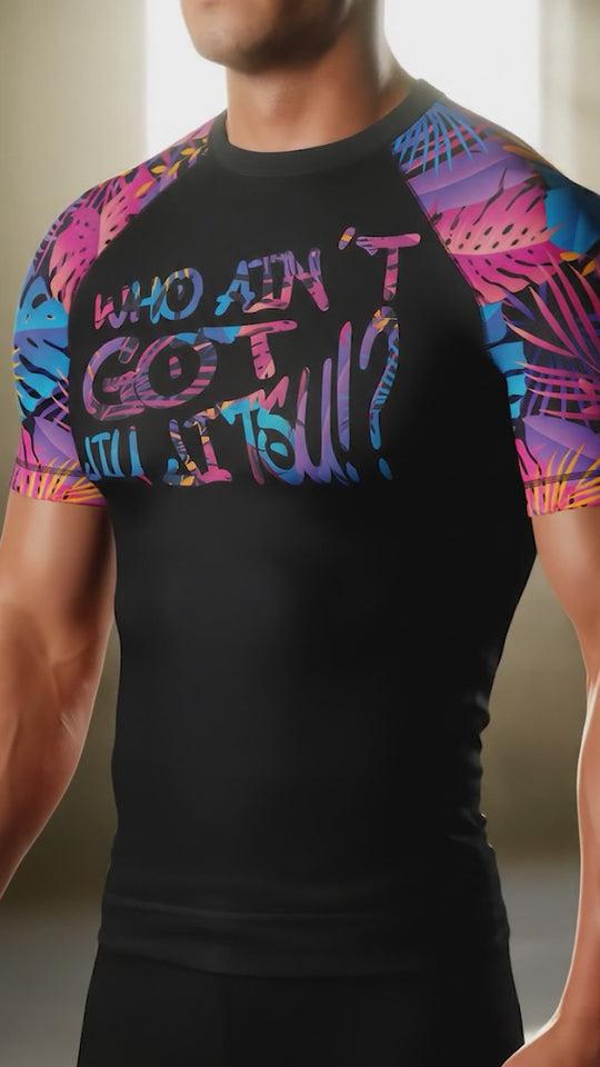 Rashguard - kratki rokavi 10thPlanet - The Last Dance / Who ain't got Jiu Jitsu!? M/Ž